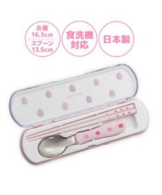 Mother garden ネット店 マザーガーデン 野いちご ランチ2点セット 《レトロストロベリー柄》