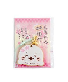 Mother garden しろたん 木製 絵馬根付 《顔ぼん》きっとうまくいくよ 単品