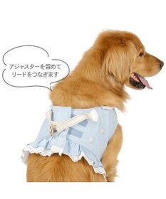 PET PARADISE ペットパラダイス 花刺繍 ベスト ハーネス SM 中型犬