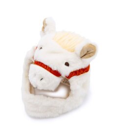 PET PARADISE ペットパラダイス 干支 午 帽子 《ホワイト》 小型犬