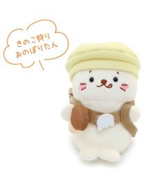 Mother garden しろたん マスコットキーホルダー ついたん 12cm 《しろっぺ  / きのこ狩りおのぼりたん 》 【単品】