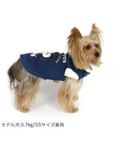 PET PARADISE スヌーピー 重ね着風トレーナー《ハグ柄》 小型犬