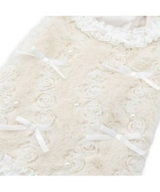 PET PARADISE cherircouture パールリボン ベスト 《ホワイト》 小型犬