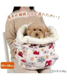 PET PARADISE スヌーピー 遠赤外線 犬たんぽ 《うたたね柄》