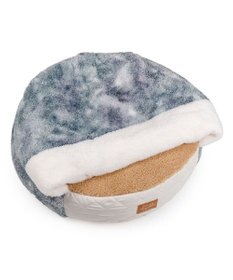 PET PARADISE ペットパラダイス ボア 丸寝袋 《グレー》　Ｍ