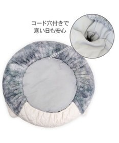 PET PARADISE ペットパラダイス ボア 丸寝袋 《グレー》　Ｍ
