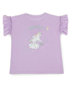 Mother garden マザーガーデン フリル袖 Ｔシャツ Ｍ/L サイズ 100~120cm 120~140cm 《ユニコーン/野いちご》