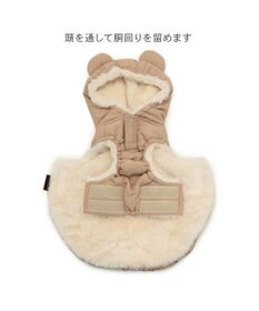 PET PARADISE ペットパラダイス くまちゃん 遠赤外線 綿入れベスト 小型犬