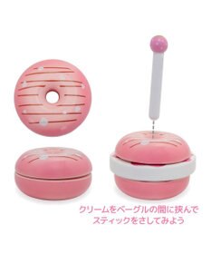 Mother garden マザーガーデン 木製 ストロベリーベーグルサンド 単品