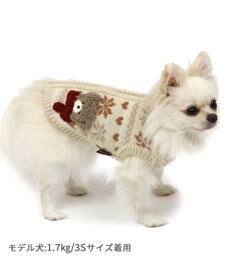 PET PARADISE ペットパラダイス くまちゃん ベスト《雪柄》小型犬