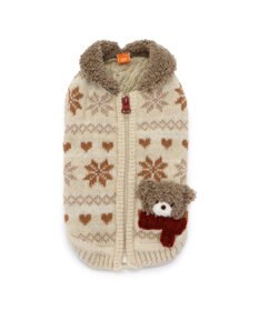 PET PARADISE ペットパラダイス くまちゃん ベスト《雪柄》小型犬