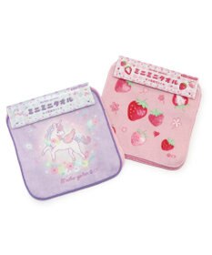Mother garden マザーガーデン ユニコーン ミニミニタオル 3枚セット