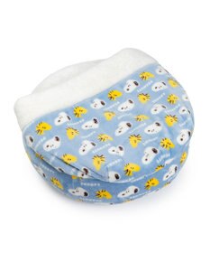 PET PARADISE スヌーピー 丸型 寝袋 《コロン柄》 Ｓ