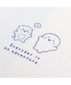 Mother garden しろたん ビッグ Ｔシャツ 半袖 バックプリント 《入道雲》 フリーサイズ