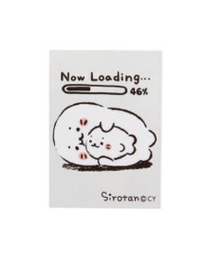 Mother garden しろたん どこでも一緒しろたんステッカー 4枚セット 《ひっぱりあげ/Now Loading…/ぴょこ/はりつき》