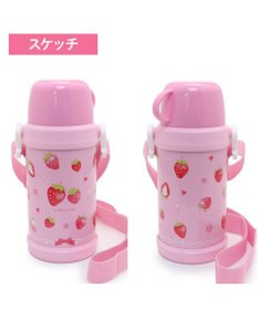 Mother garden マザーガーデン 2WAY ステンレスボトル  水筒《ユニコーン/野いちご》 600mL