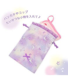 Mother garden マザーガーデン ユニコーン 巾着 《ぷっくり柄》 小