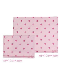Mother garden マザーガーデン 野いちご ランチマット 小《レトロストロベリー柄》
