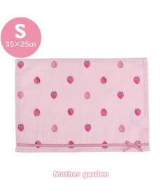 Mother garden マザーガーデン 野いちご ランチマット 小《レトロストロベリー柄》