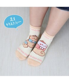 Mother garden しろたん 靴下 3足セット 〈カンフー柄 らくがき柄 うんどう柄〉 21cm～24ｃｍ