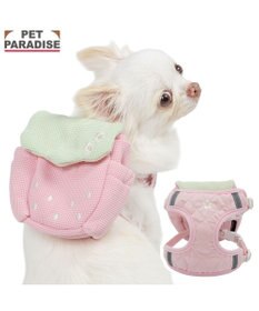 PET PARADISE ペットパラダイス リュックハーネス 《花苺》 Ｓ