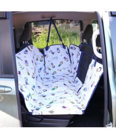 PET PARADISE スヌーピー ドライブシート 後部座席 《フレンズ柄》