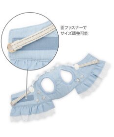 PET PARADISE ペットパラダイス 花刺繍 ベスト ハーネス SM 中型犬