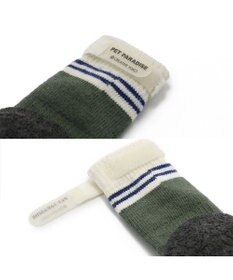 PET PARADISE 犬 靴 靴下 フィットシューズ 【SS】 《グリーン / ブラウン》