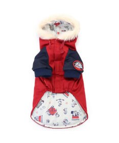 PET PARADISE スヌーピー 遠赤外線 コート 《ボルドー》 中型犬 大型犬