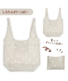 Mother garden しろたん エコバッグ 《しろたんがいっぱい》