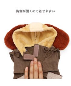 わんわん物語レディ　ナイトウェア・新品未使用パーカー2点セット ディズニー わんわん物語 レディ パーカー 《ブラウン 》 小型犬