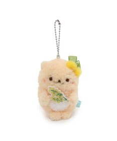 Mother garden しろたん ミモザキーホルダー らっこいぬ 単品