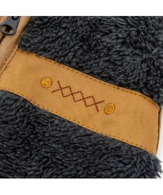 PET PARADISE ペットパラダイス 切替 背開きジップアップ ベスト 《ブラック》 小型犬