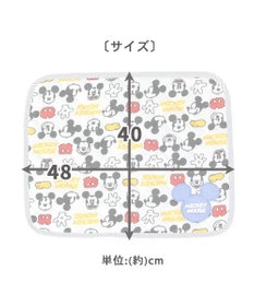 PET PARADISE 犬 クール マット 冷感 ディズニー ミッキーマウス 柔らか アイコン柄クールマット (48×40cm) 接触冷感 ひんやり ペット