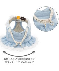 PET PARADISE ペットパラダイス 花刺繍 ベスト ハーネス Ｍ 大型犬