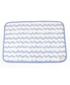 犬 春夏 クール 接触冷感 ブランケット 90 60cm 波柄 灰 毛布 ひざ掛け ひんやり ひんやり 夏 冷却 冷感 Pet Paradise 通販 雑貨とペット用品の通販サイト マザーガーデン ペットパラダイス