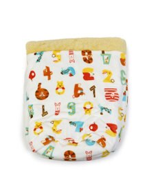 PET PARADISE ディズニー くまのプーさん 筒型寝袋 遠赤外線 《数字柄》 42×70cm