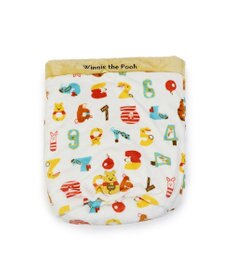 PET PARADISE ディズニー くまのプーさん 筒型寝袋 遠赤外線 《数字柄》 42×70cm