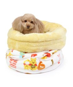 新品 ディズニーペット チシャネコ ぬいぐるみ型 寝袋 ベッド 遠
