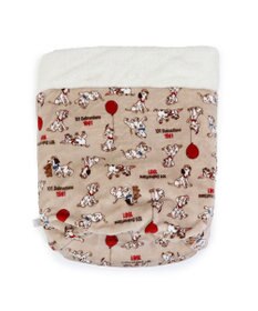 PET PARADISE ディズニー 101匹わんちゃん 筒形寝袋 遠赤外線 《風船柄》 42cm×70cm