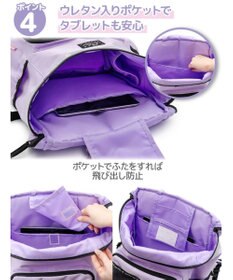 Mother garden マザーガーデン ユニコーン スクエアリュック 【Lサイズ】  《ミルキーウェイ紫》