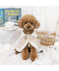 PET PARADISE リサとガスパール ぽんぽん ポンチョ 小型犬