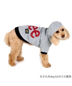 PET PARADISE Lee カットオフ パーカー 《グレー》 小型犬