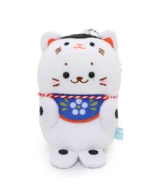 Mother garden しろたん 縁起物キーホルダー 《犬張子しろたん》 単品