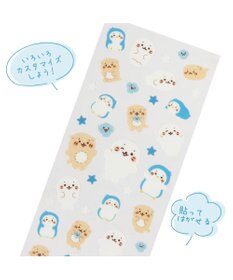 Mother garden しろたん マスキングシール 2枚セット 《食いしん坊柄/おともだち柄》