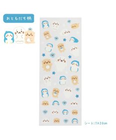 Mother garden しろたん マスキングシール 2枚セット 《食いしん坊柄/おともだち柄》