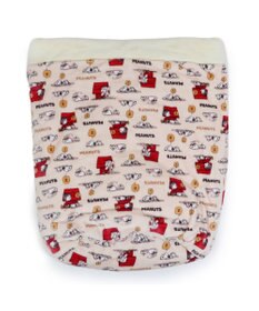 PET PARADISE スヌーピー  寝袋 筒型《うたたね柄》 L  中型犬