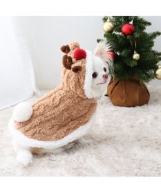 PET PARADISE ペットパラダイス クリスマストナカイ ポンチョ 小型犬