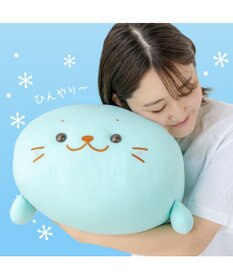 Mother garden しろたん クール抱き枕 55ｃｍ 《ミントブルー》 単品