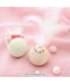PET PARADISE ディズニー マリー 羊毛ボール 2個セット